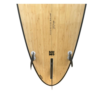 7ft 2 Bamboo Round Tail Mini Mal Surfboard - Hot Tub Shop
