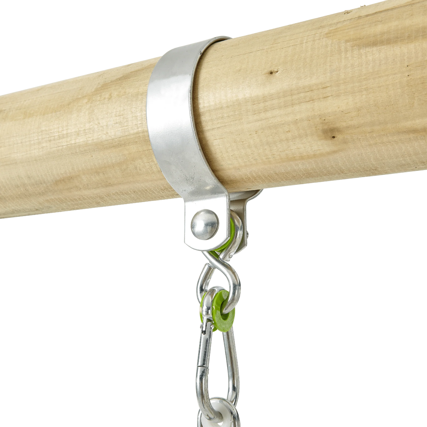 TP Knightswood Wooden Double & Deck Swing Frame