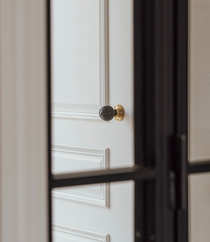 From The Anvil Wooden Beehive Mortice/Rim Knob Set - Hot Tub Shop