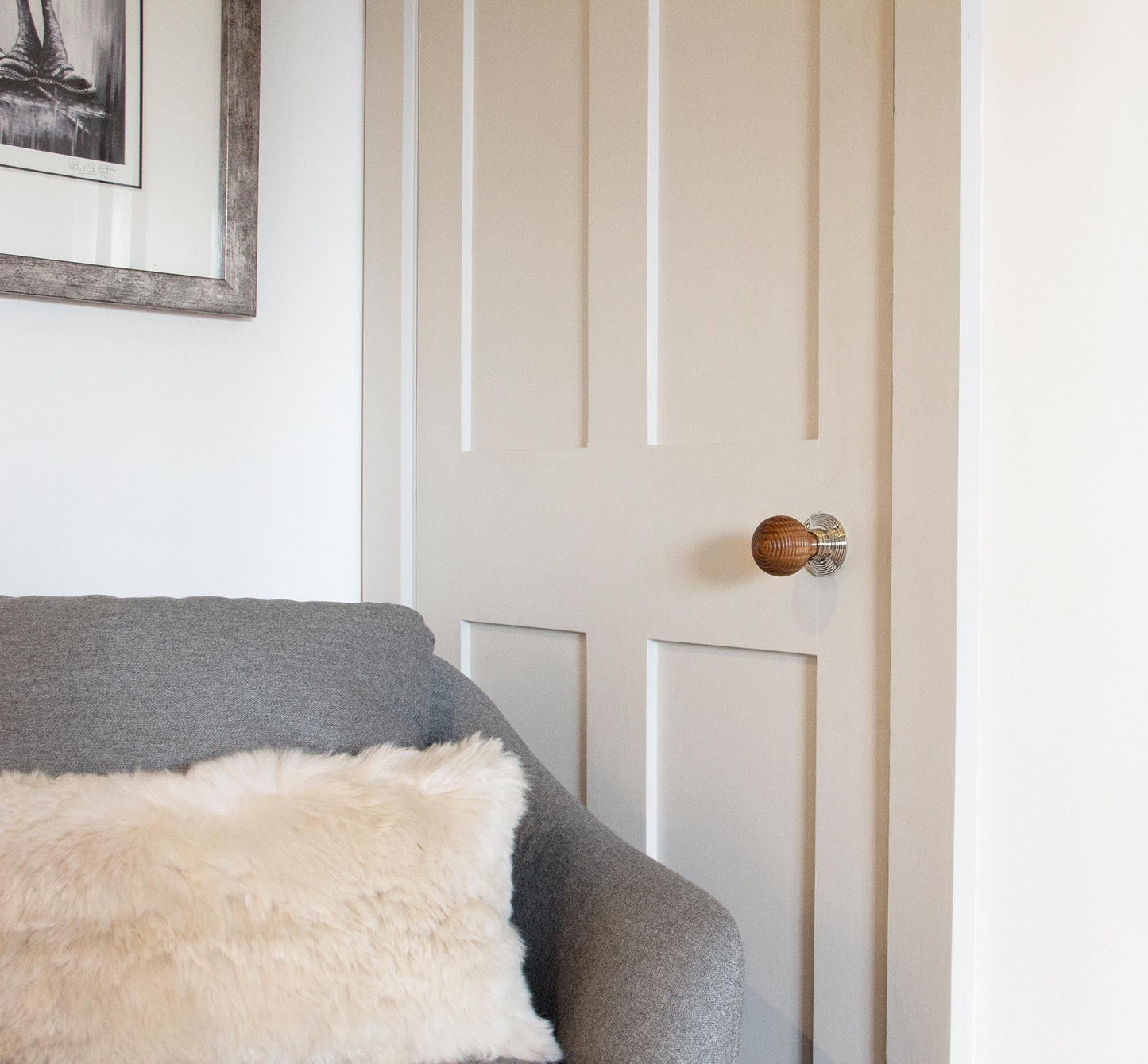 From The Anvil Wooden Beehive Mortice/Rim Knob Set - Hot Tub Shop