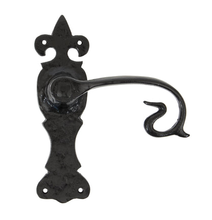 From The Anvil Curly Lever Latch Set - Hot Tub Shop