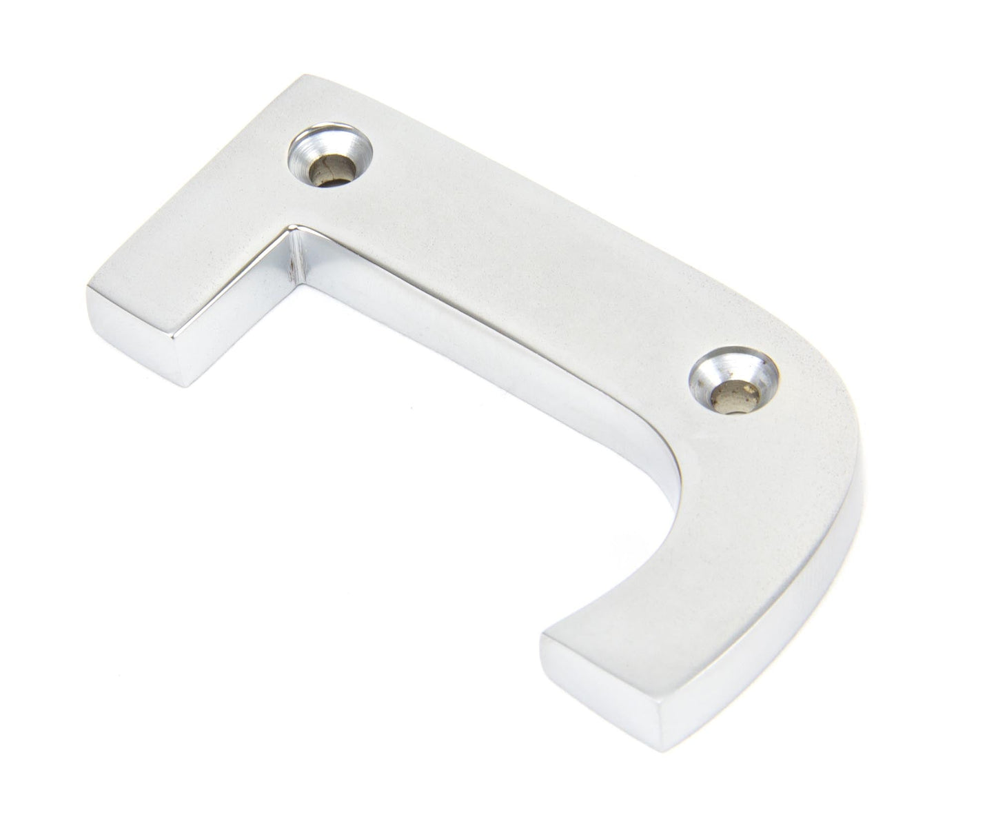 From The Anvil Satin Chrome Letter