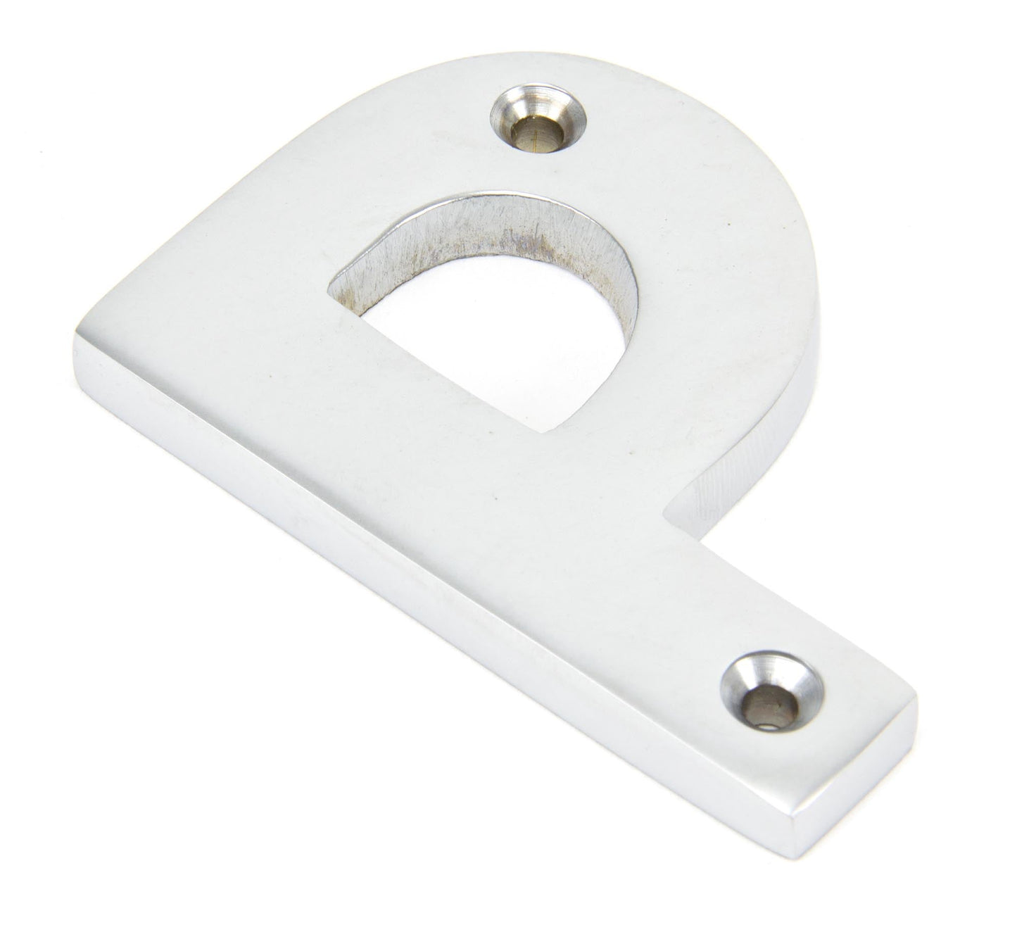 From The Anvil Satin Chrome Letter