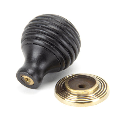 From The Anvil Wooden Beehive Cabinet Knob