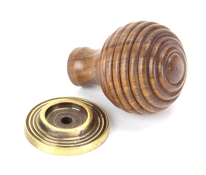 From The Anvil Wooden Beehive Cabinet Knob