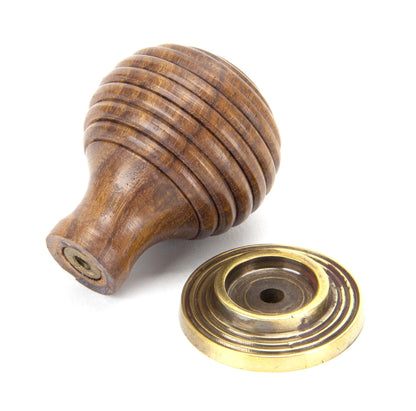 From The Anvil Wooden Beehive Cabinet Knob