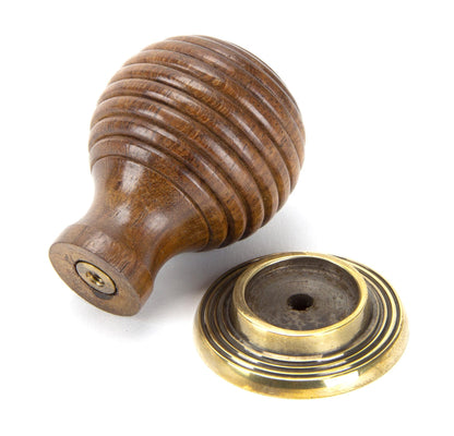 From The Anvil Wooden Beehive Cabinet Knob