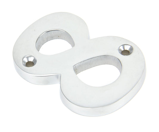 From The Anvil Satin Chrome Numeral