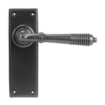 From The Anvil Reeded Lever Latch Set