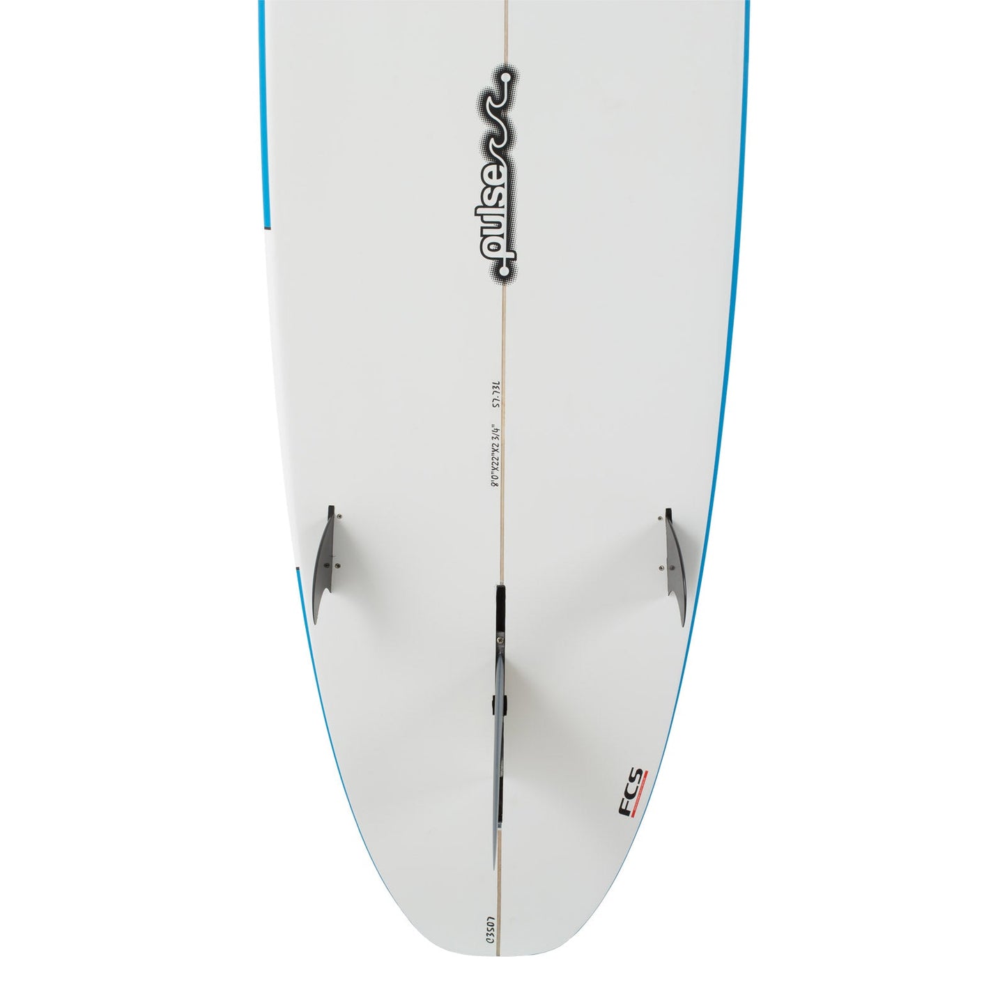 8ft Pulse Squash Tail Mini Mal Surfboard by Australian Board Co (Fins Included) - Hot Tub Shop