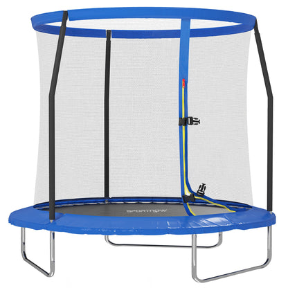 SPORTNOW 6ft Outdoor Trampoline with Safety Enclosure Net