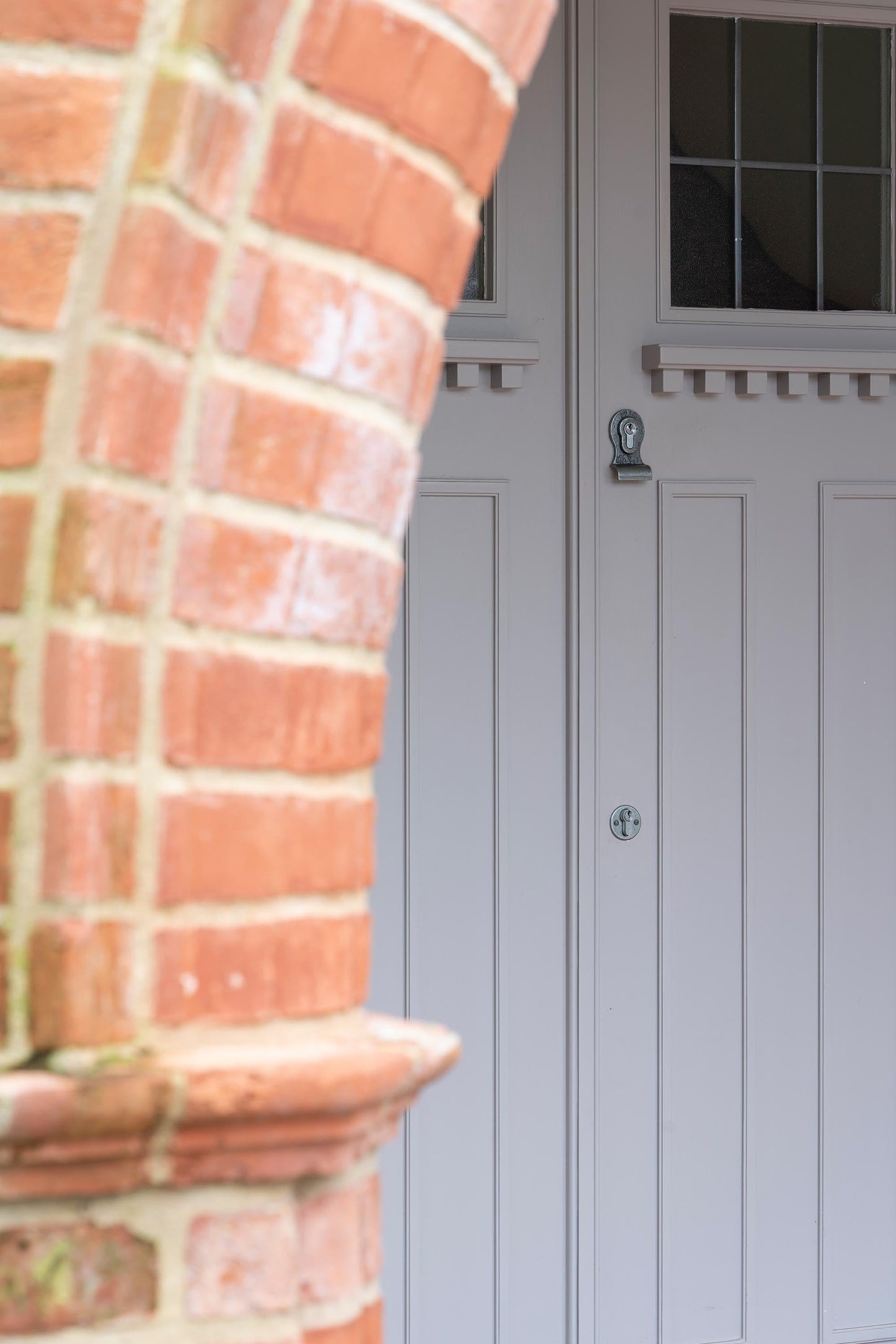 From The Anvil 50mm Euro Door Pull (Back To Back Fixings)