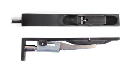 From The Anvil Black Pvd Stainless Steel 6" Flush Bolt - Hot Tub Shop