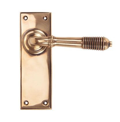From The Anvil Reeded Lever Latch Set
