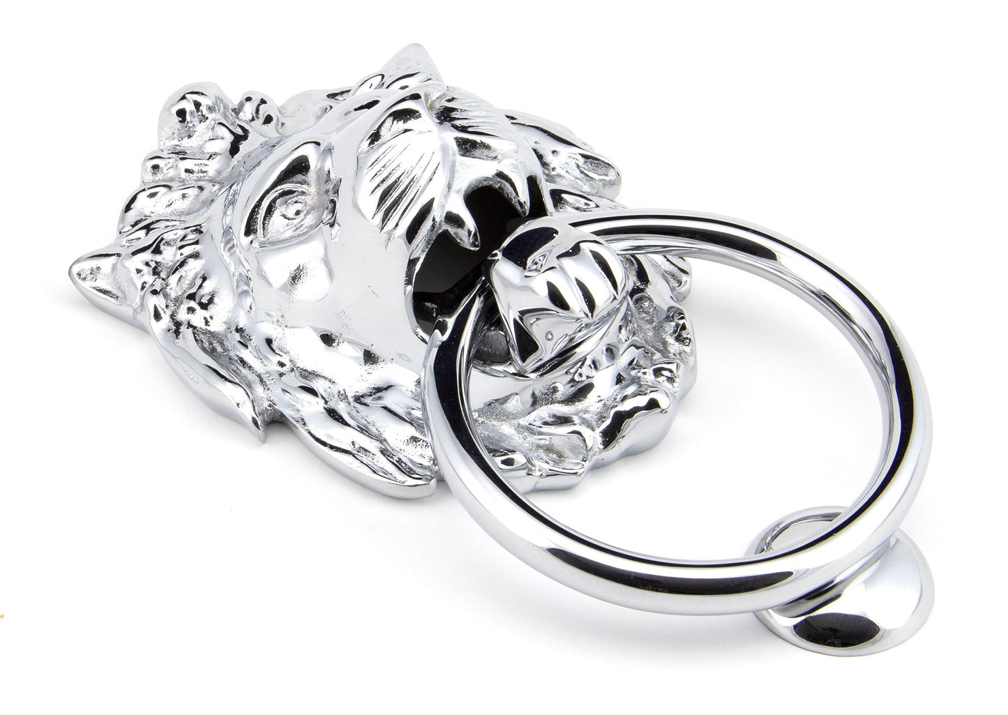 From The Anvil Lion Head Door Knocker