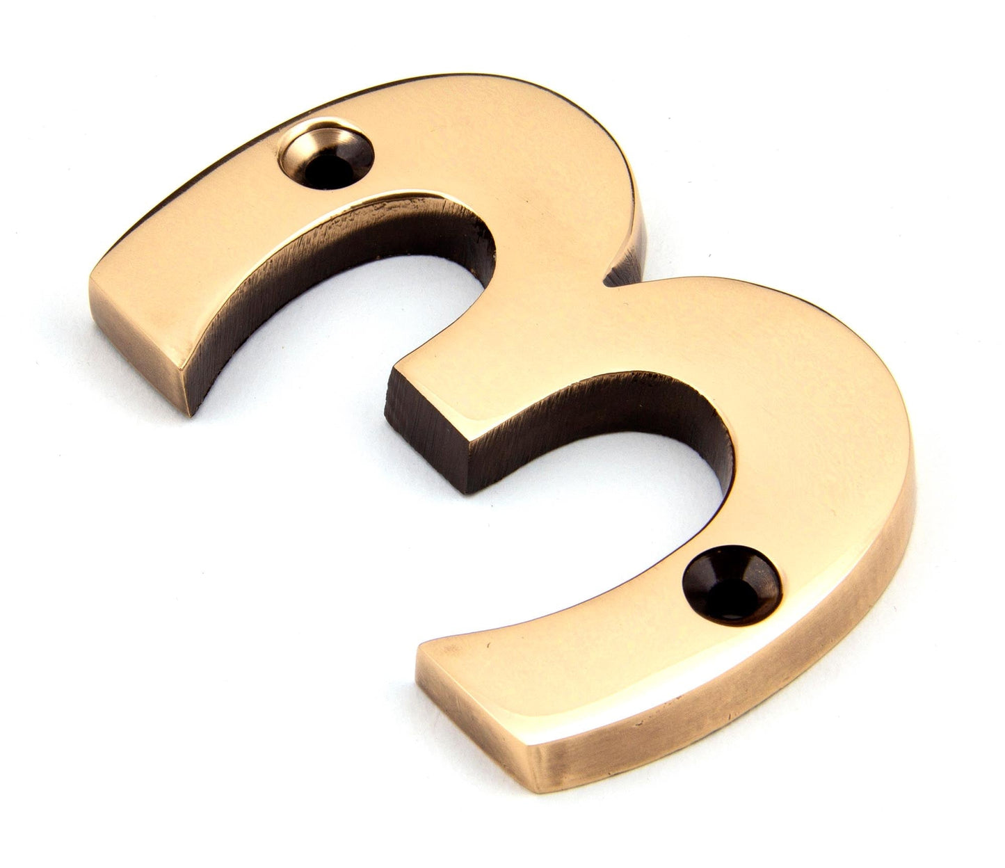 From The Anvil Polished Bronze Numeral