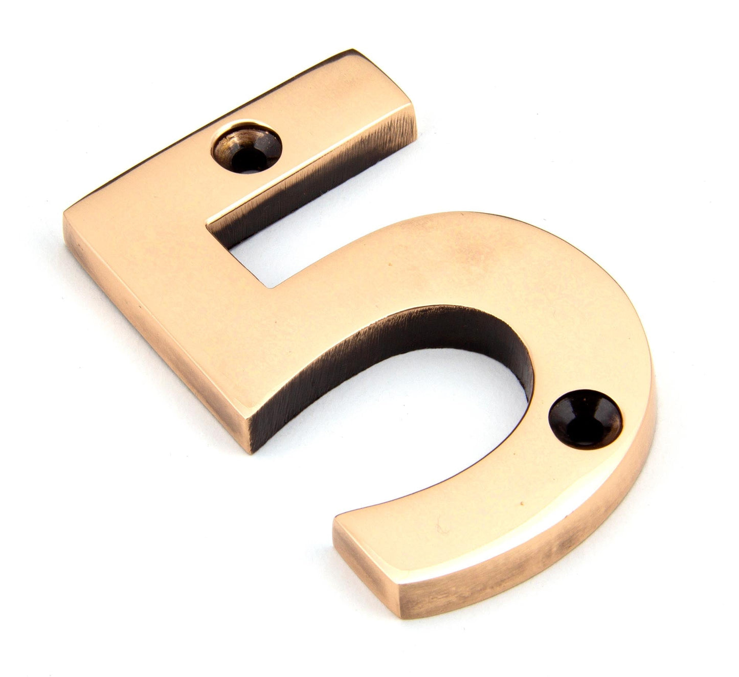 From The Anvil Polished Bronze Numeral