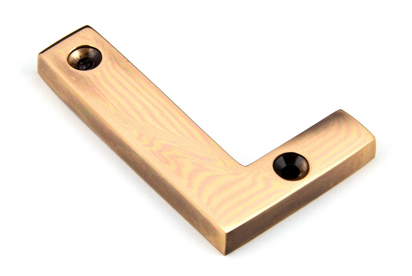 From The Anvil Polished Bronze Letter