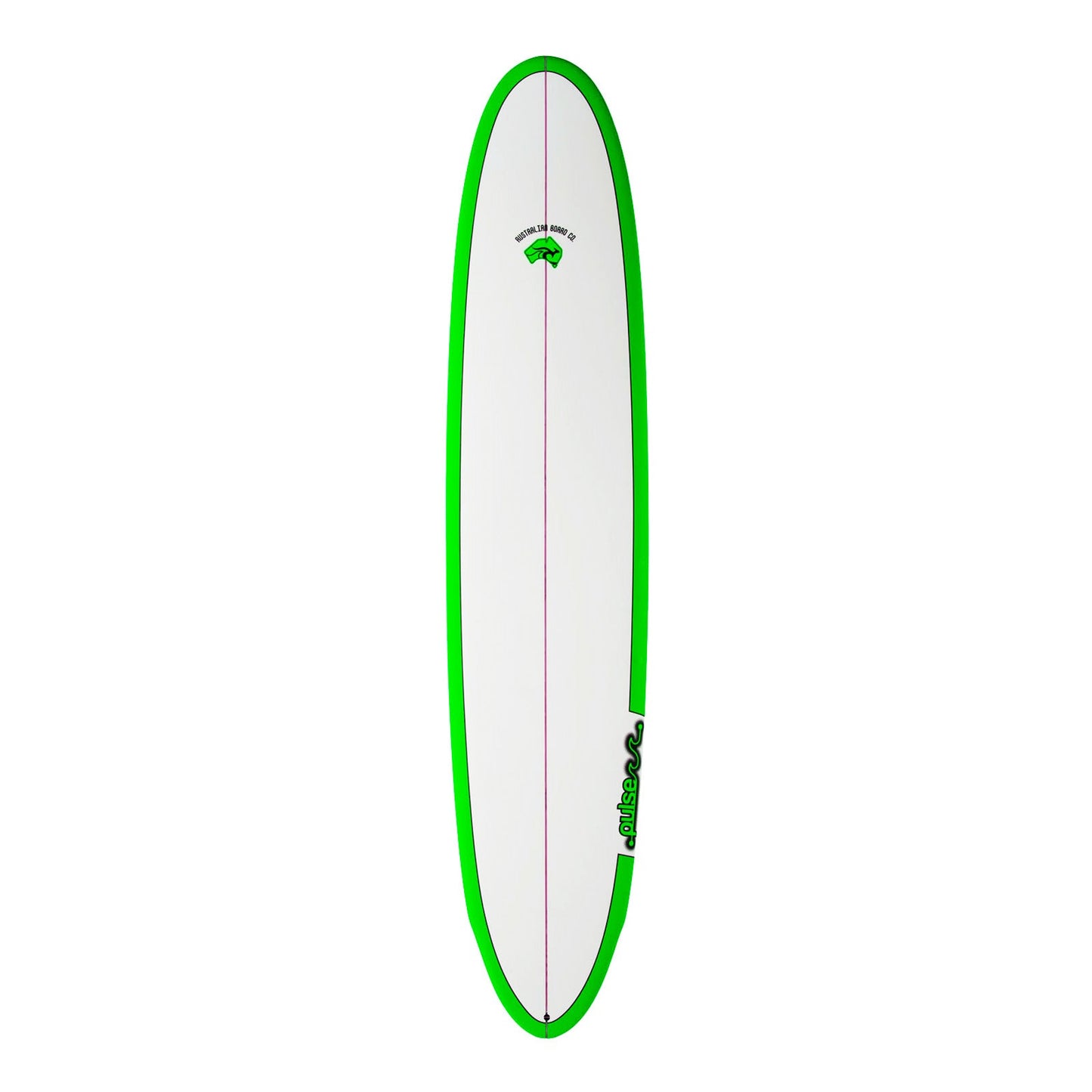 9ft Pulse Round Tail Longboard Surfboard by Australian Board Co (Fins Included) - Hot Tub Shop