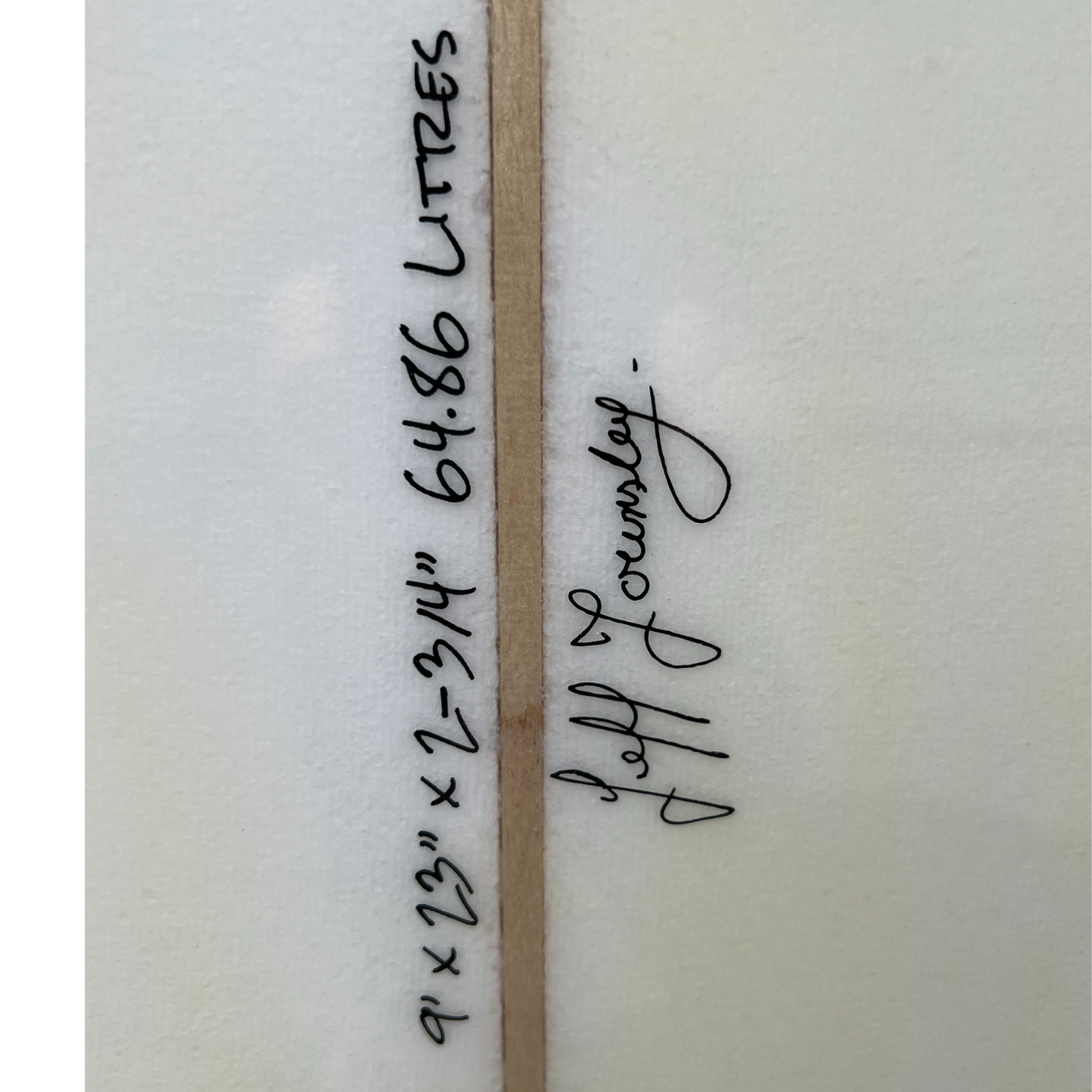 9ft Southern Swells Longboard Round Tail Clear Epoxy Finish (FINS Included) - Hot Tub Shop