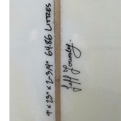 9ft Southern Swells Longboard Round Tail Clear Epoxy Finish (FINS Included) - Hot Tub Shop