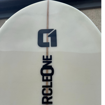 9ft Southern Swells Longboard Round Tail Clear Epoxy Finish (FINS Included) - Hot Tub Shop