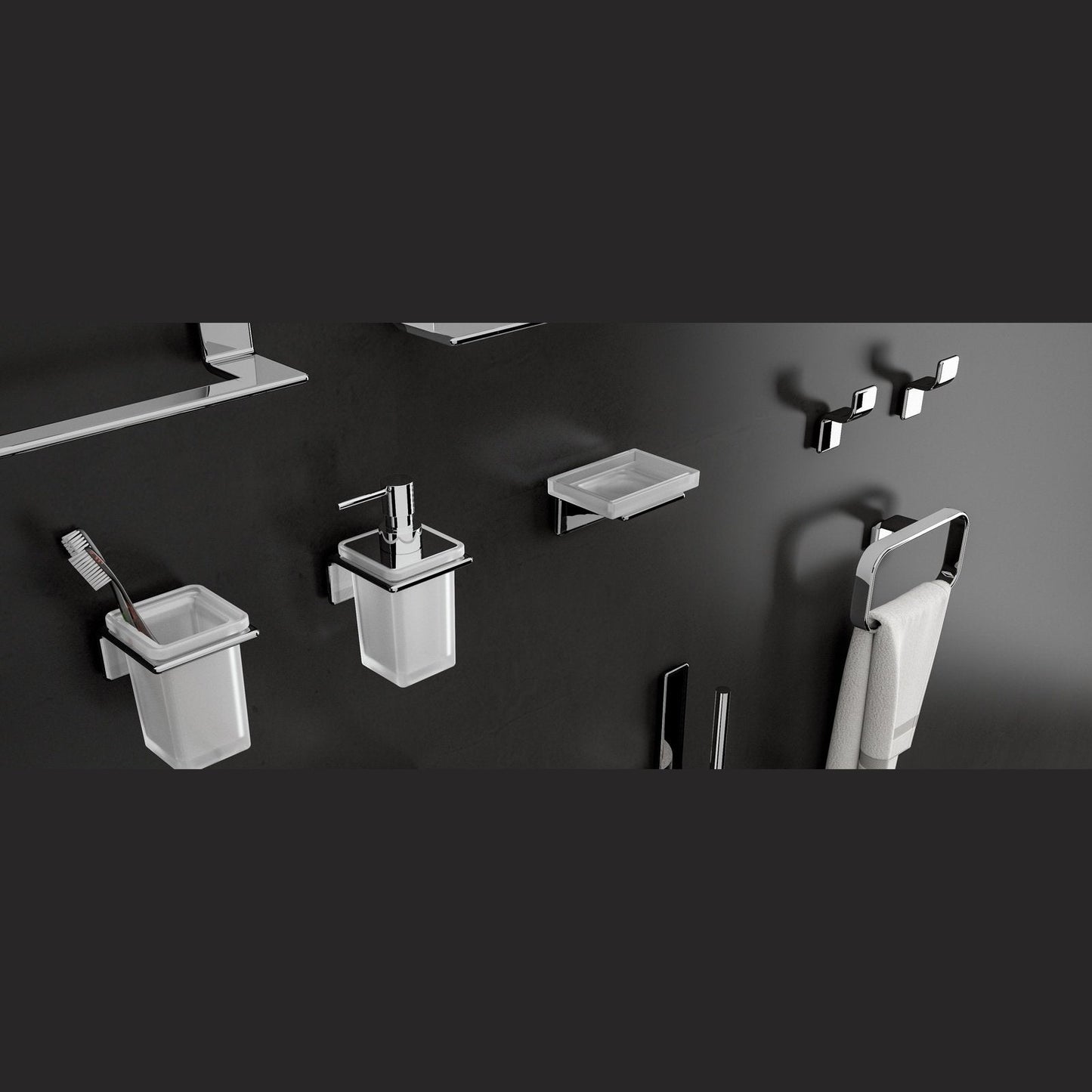 Origins Living Gedy Il Giglio Towel Rail 60cm Chrome - Hot Tub Shop