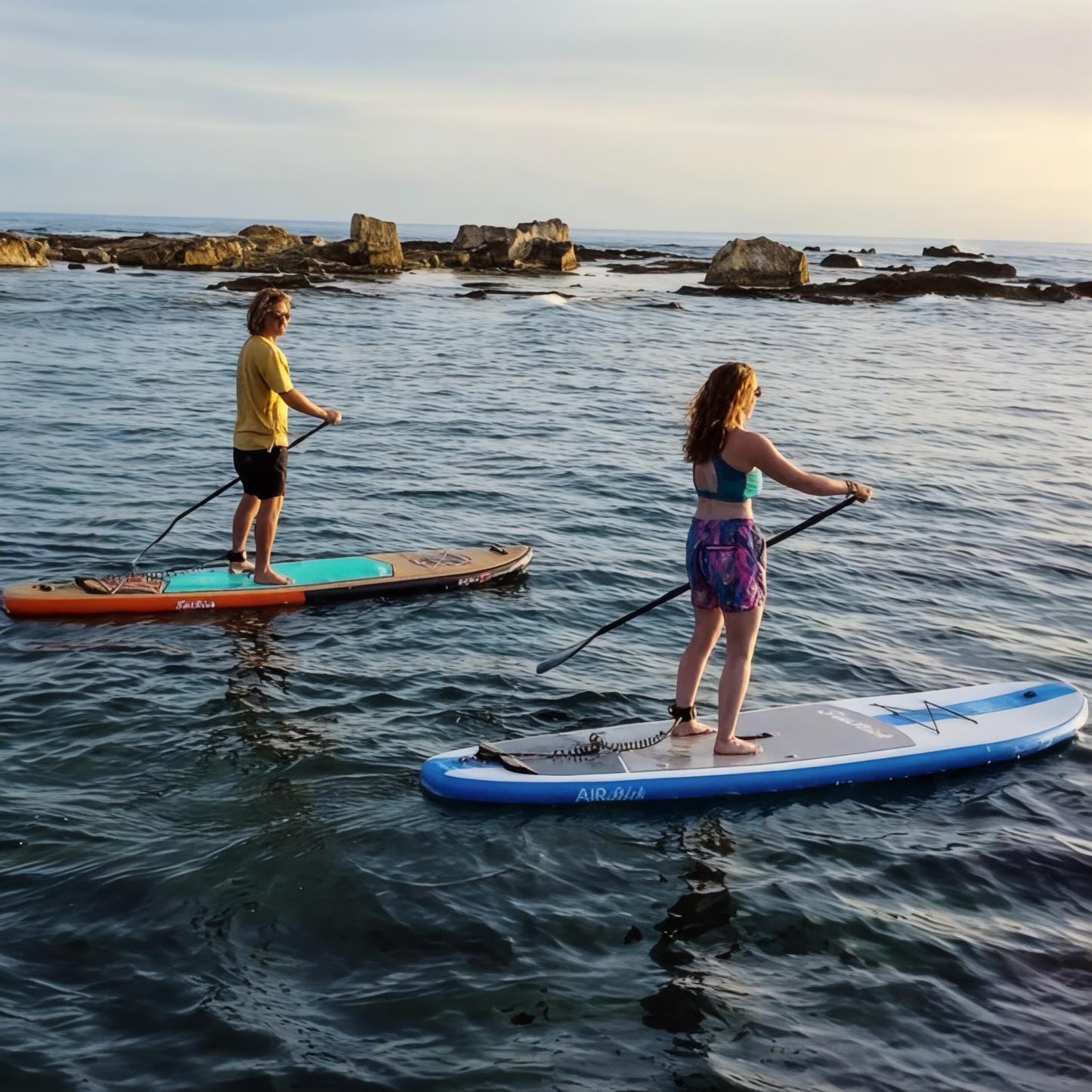Wooden Menace 11'2 Inflatable Paddle Board | SUP With Seat - Hot Tub Shop