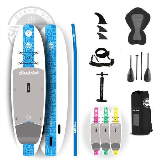 AirStick 10'6 Inflatable Stand Up Paddle Board SUP | With Seat - Hot Tub Shop