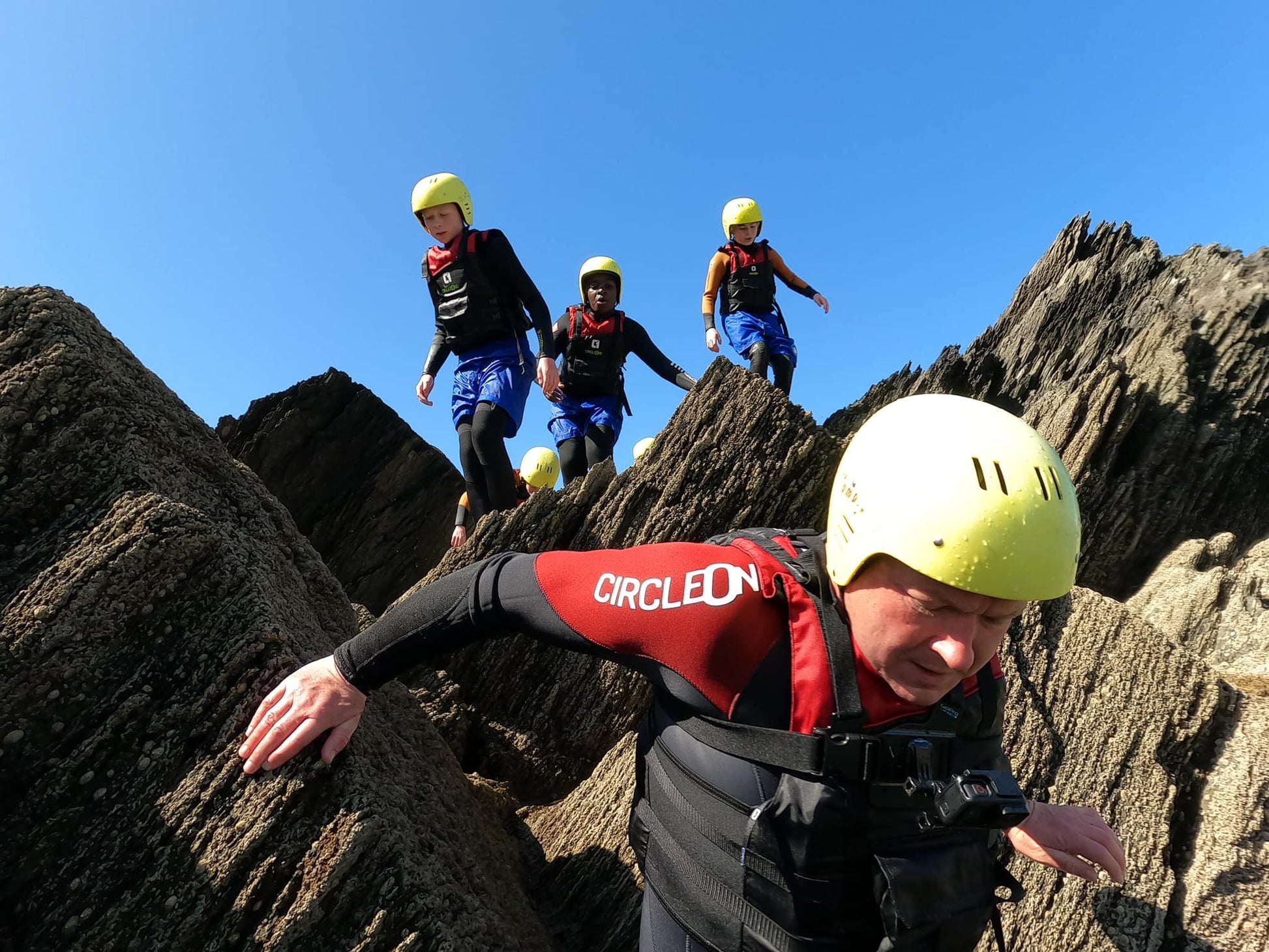 ARC 5/4mm ADULT Outdoor Centre/Coasteering Unisex Back Zip Wetsuit - Hot Tub Shop