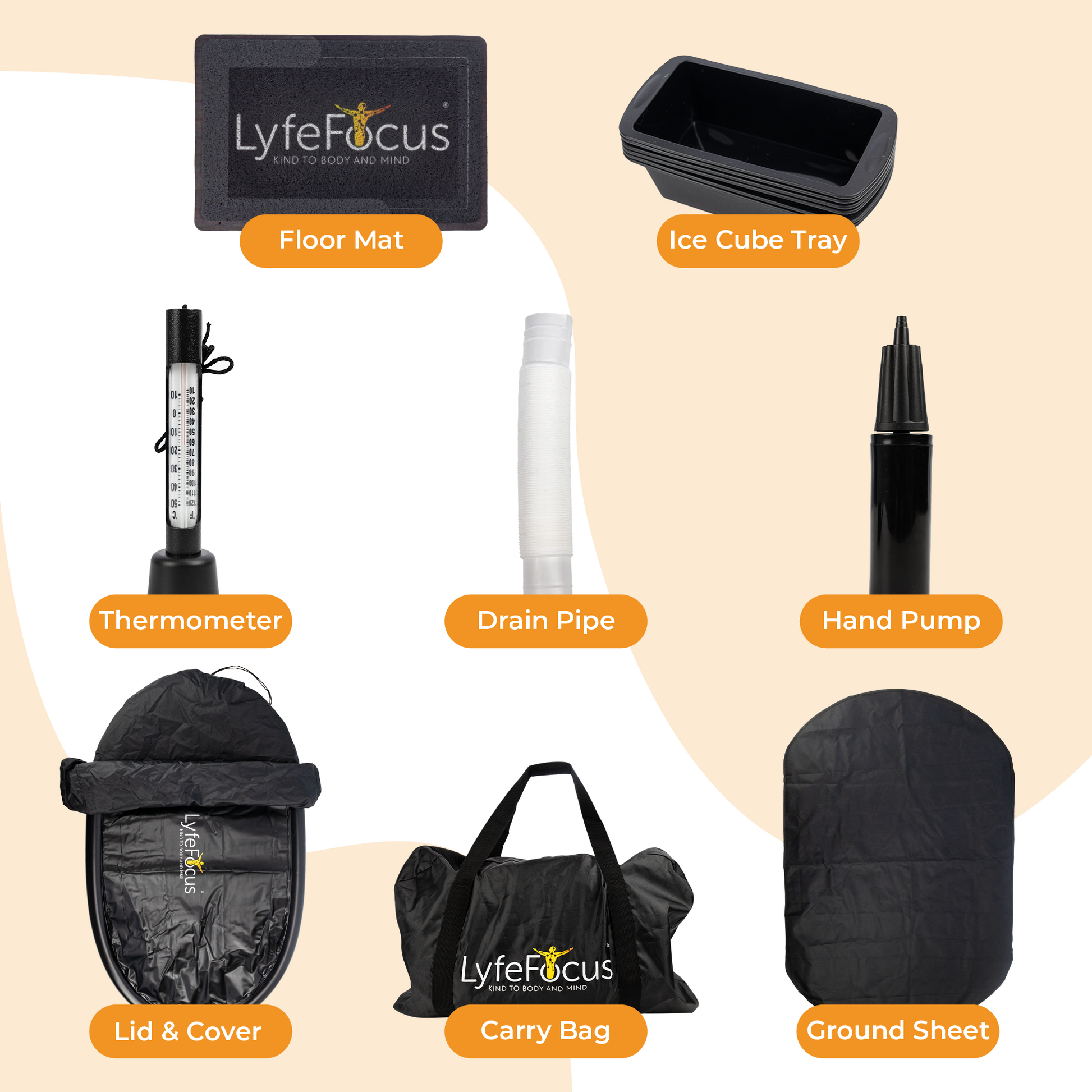 Ice Bath (Black Top) - Hot Tub Shop