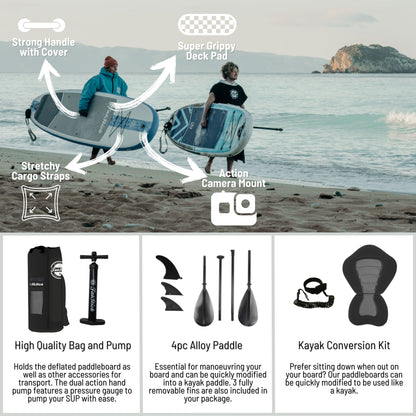 NEW 2026 AirStick 10'6 Inflatable Stand Up Paddle Board | SUP Package - Hot Tub Shop