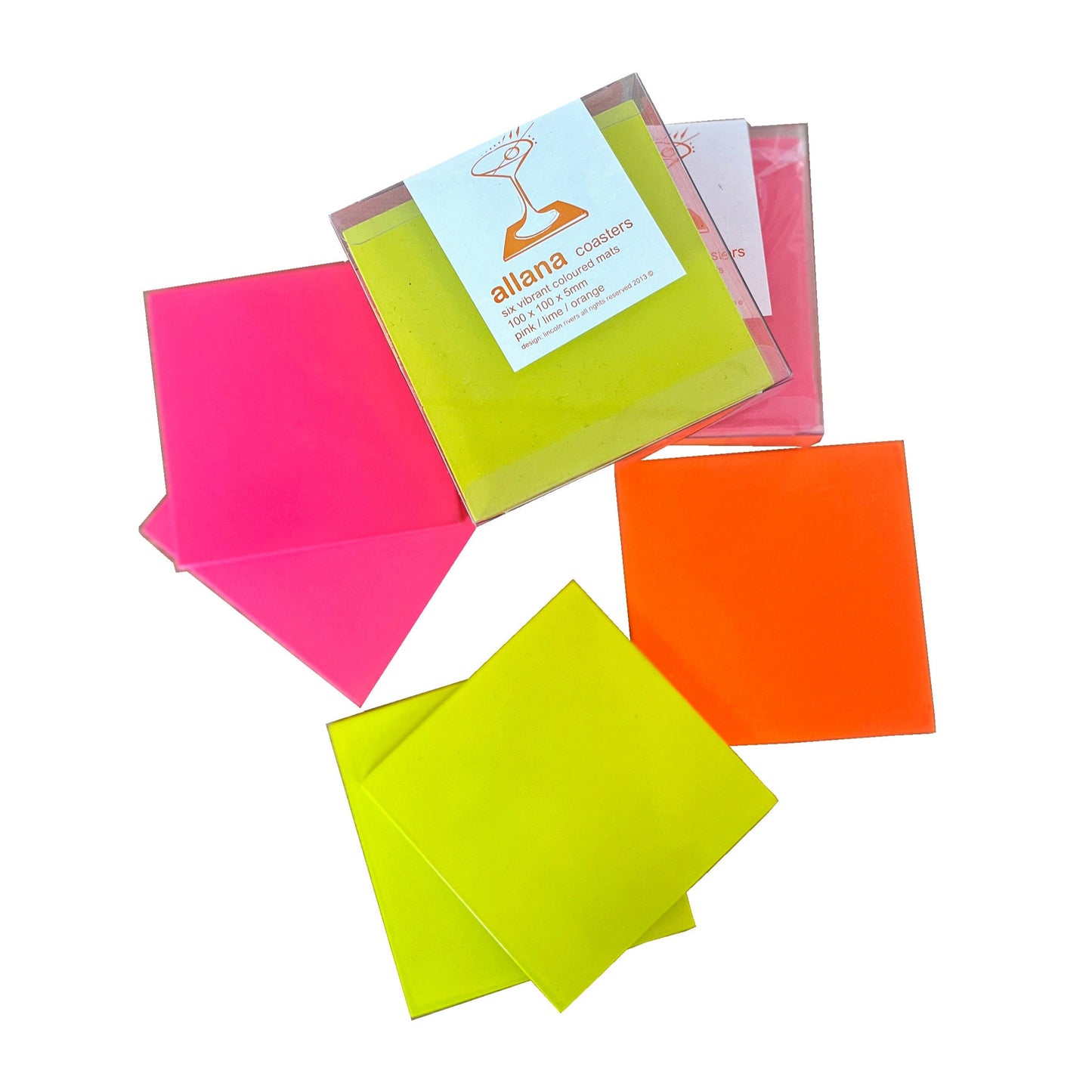 Wireworks Coasters X 6 Allana