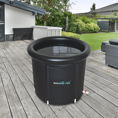 Premium Ice Bath - 85cm x 75cm - With Thermal Cover and Accessories