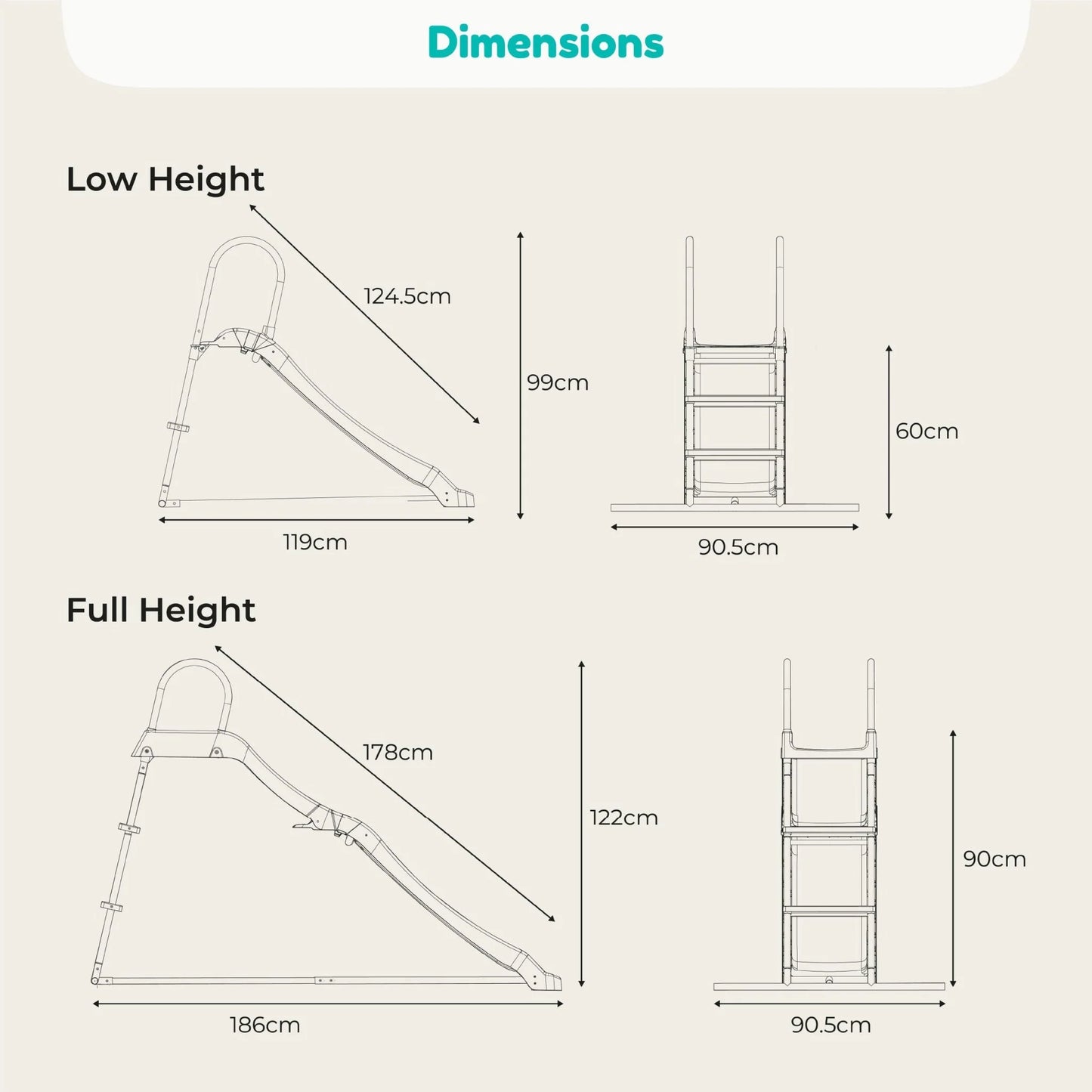 TP Small to Tall Growable Slide