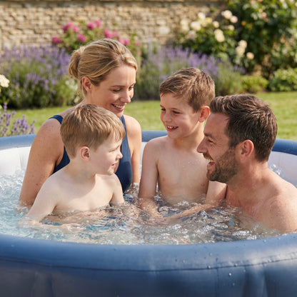 Atlantic | 4/6-Person Inflatable Hot Tub | Integrated Heater | UKCA