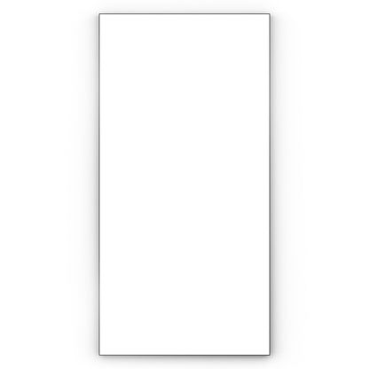 Origins Living Tate Rectangular Mirror 140x70cm Matt Black - Hot Tub Shop