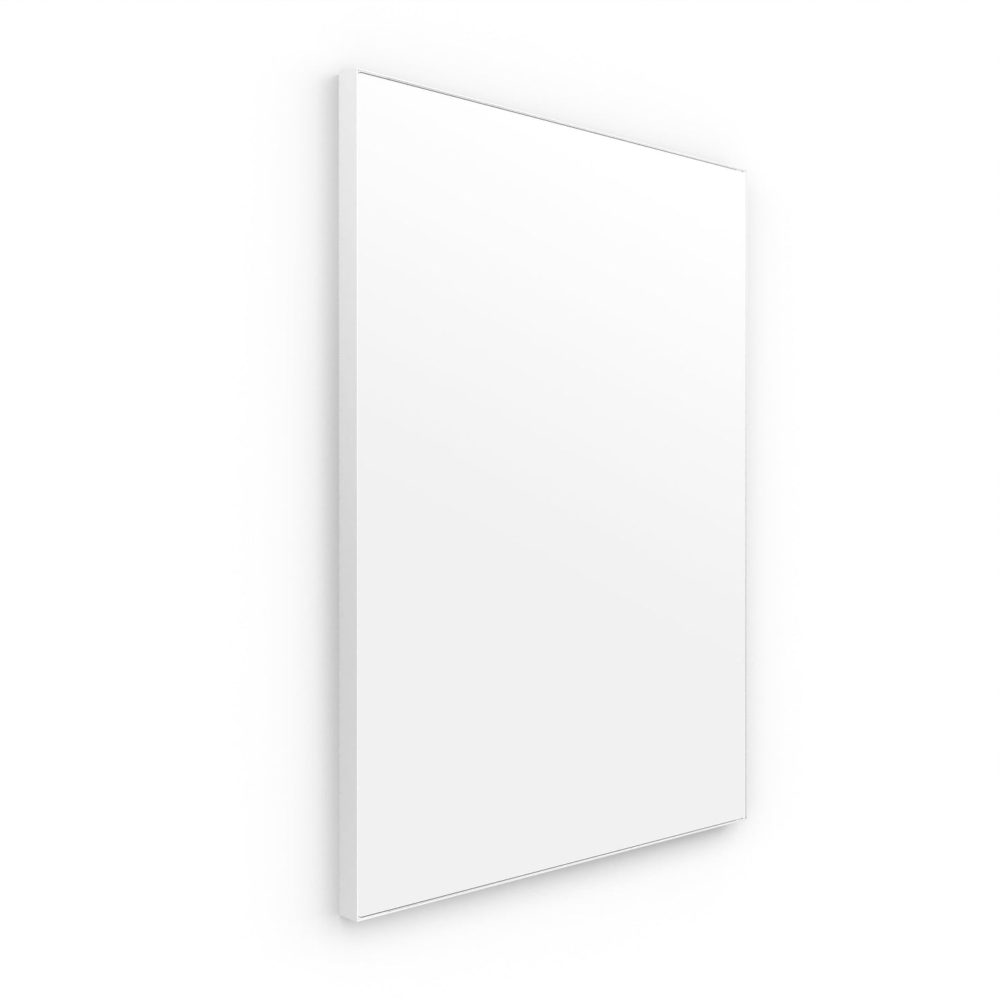 Origins Living Tate Rectangular Mirror 60x80cm Matt White - Hot Tub Shop