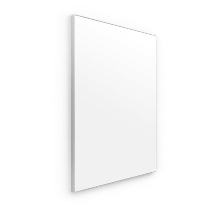 Origins Living Tate Rectangular Mirror 60x80cm Polished Aluminium - Hot Tub Shop