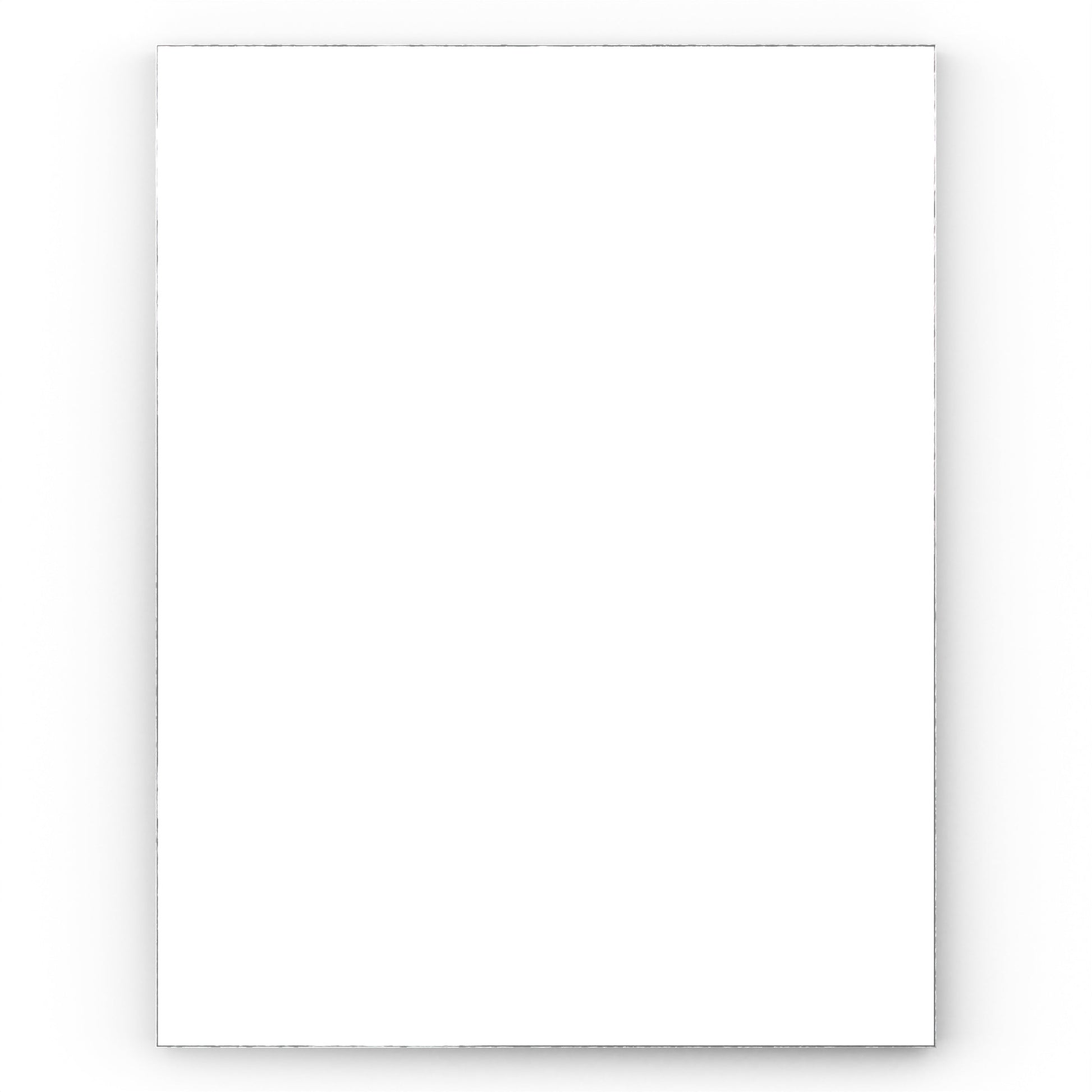 Origins Living Tate Rectangular Mirror 70x90cm Polished Aluminium - Hot Tub Shop