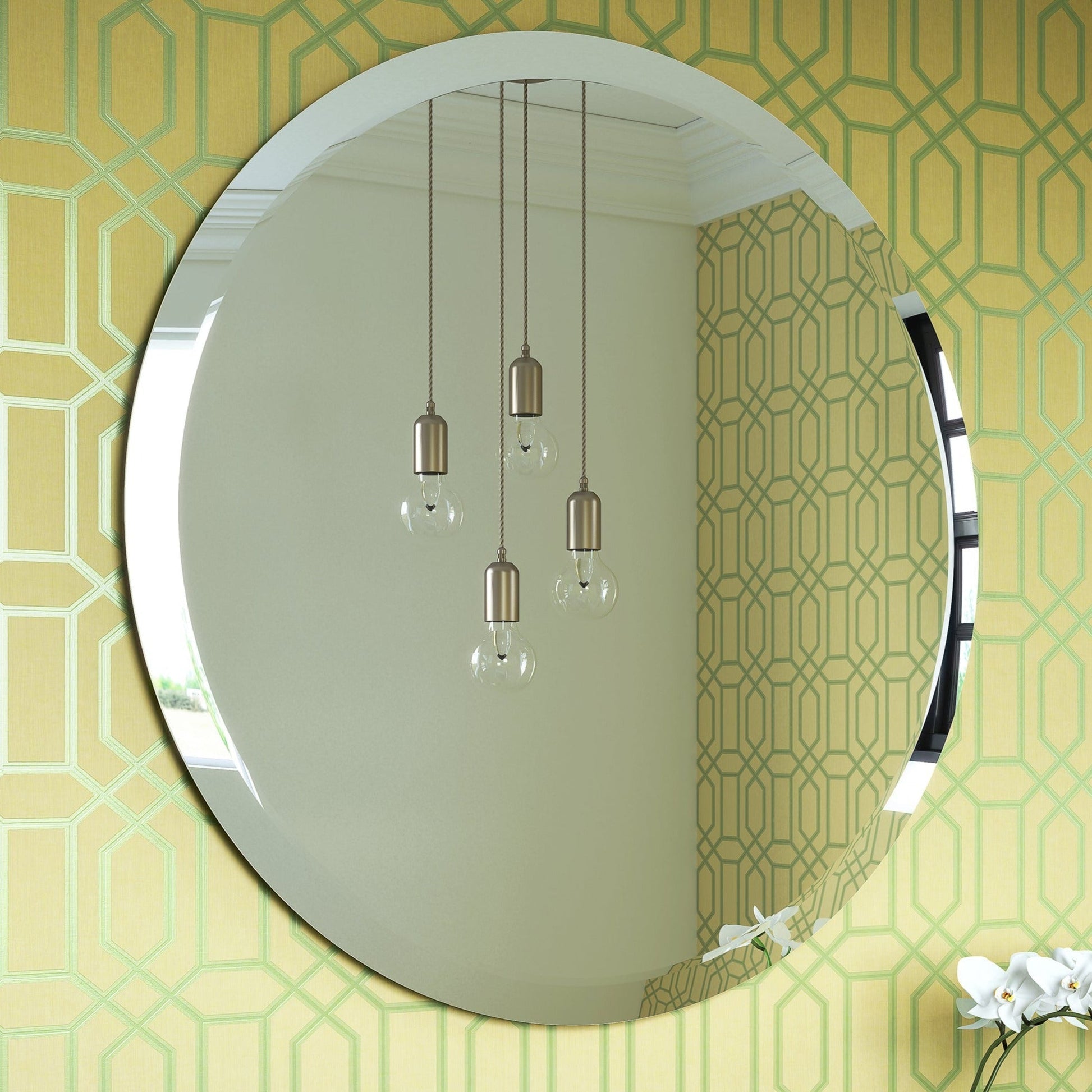 Origins Living Porterhouse Round Mirror 80cm - Hot Tub Shop