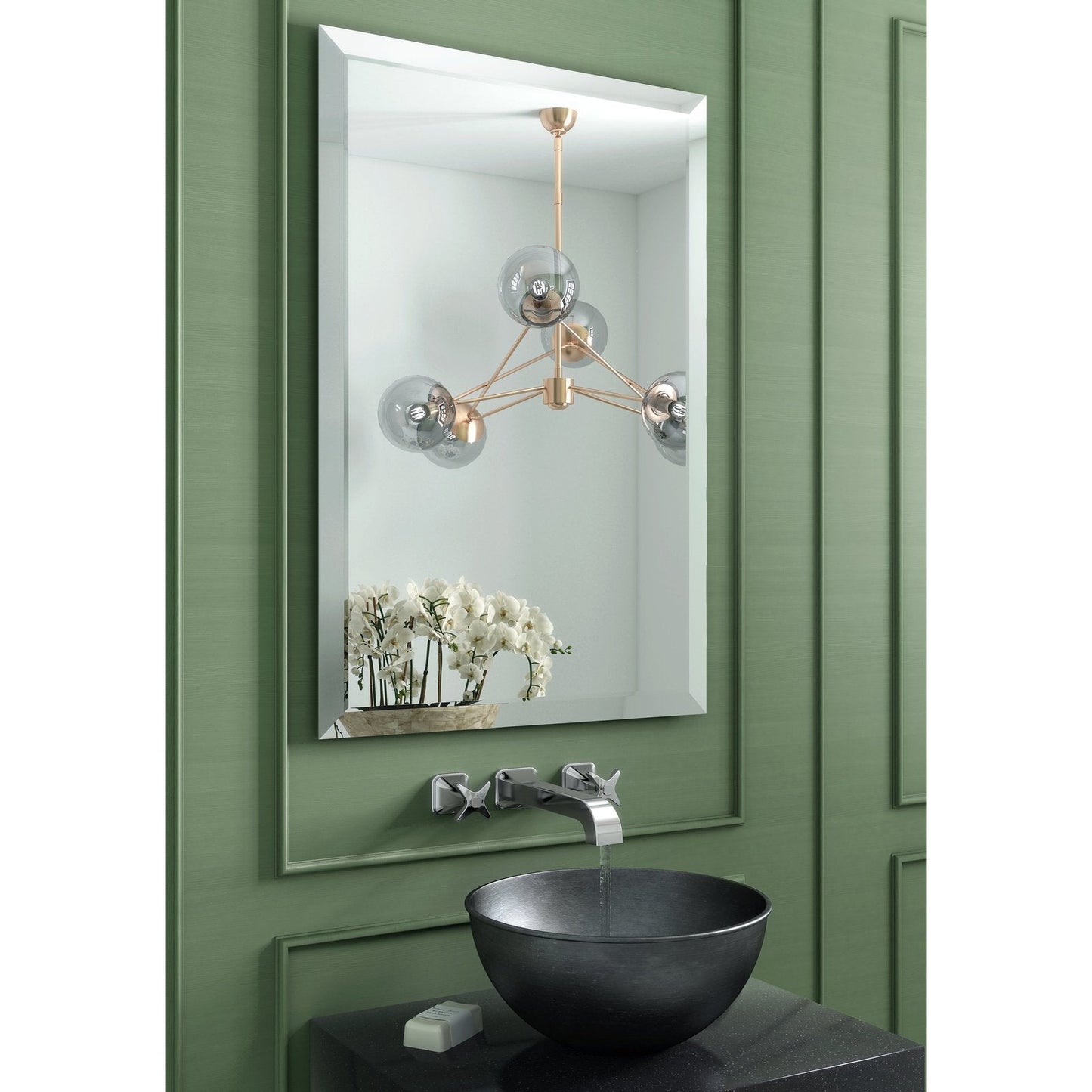 Origins Living Porterhouse Rectangular Mirror 60x90cm - Hot Tub Shop
