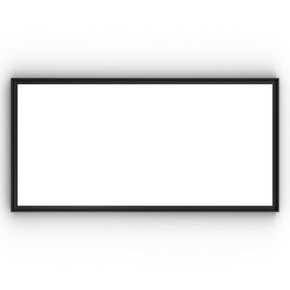 Origins Living Brooklyn Mirror 140 140x70cm Matt Black