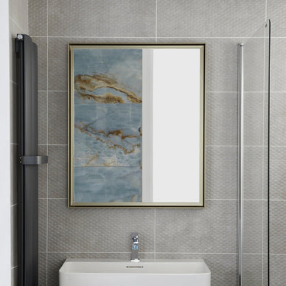 Origins Living Brooklyn Mirror 60 60x80cm Brushed Bronze