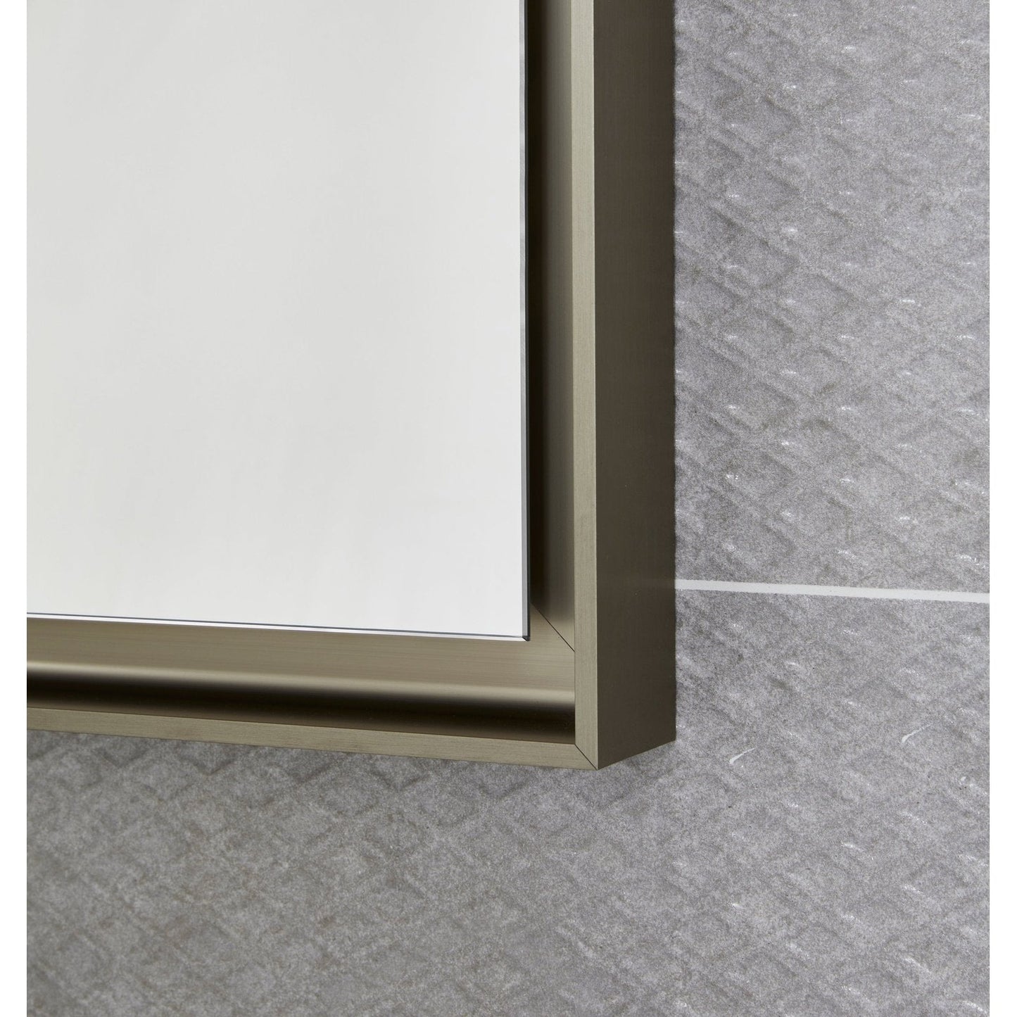 Origins Living Brooklyn Mirror 75 75x90cm Brushed Bronze