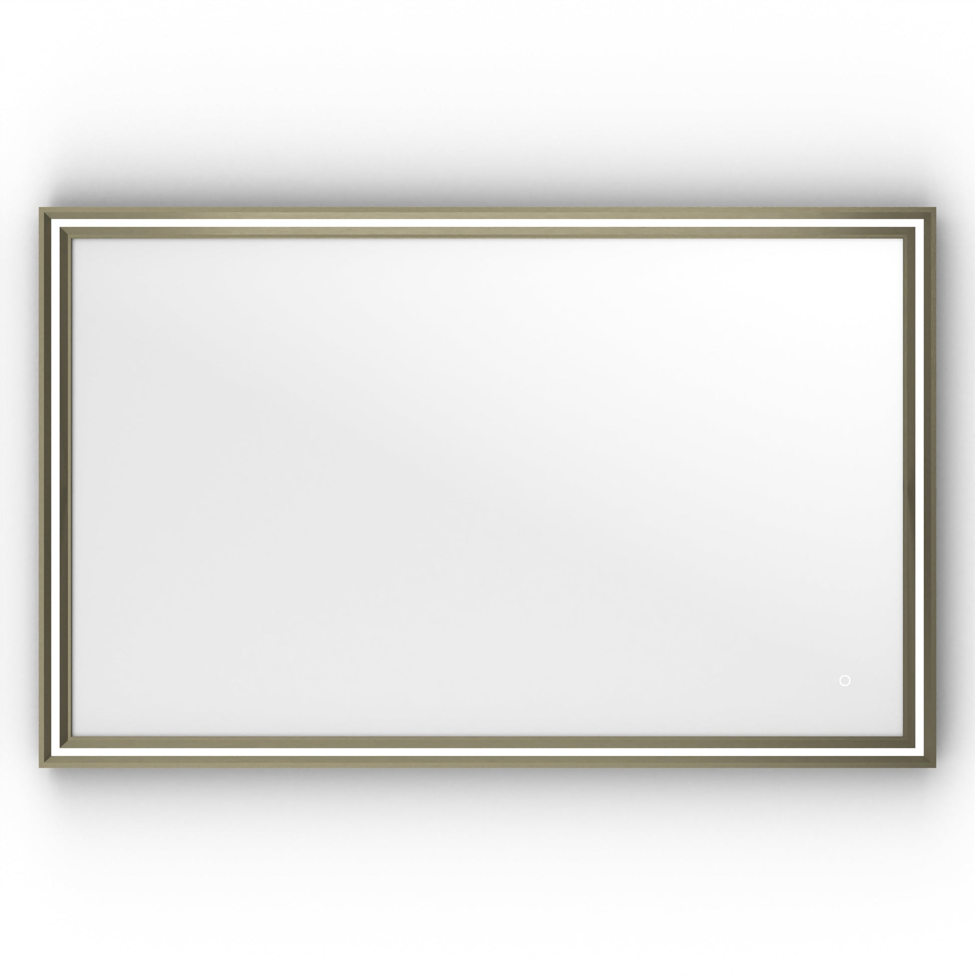 Origins Living Lexington Led Illuminated Mirror 120 Brushed Bronze 1200 X 750mm - Hot Tub Shop