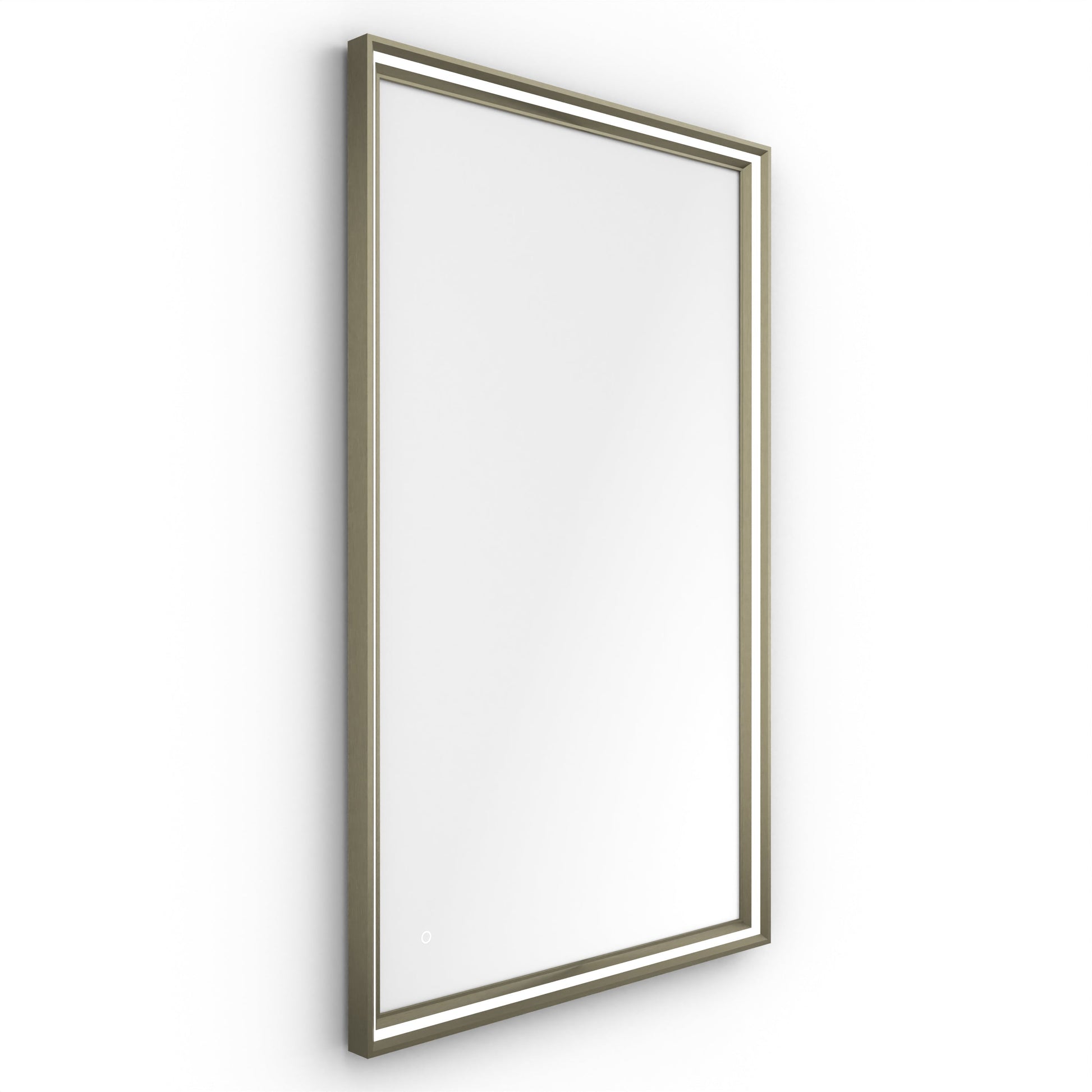 Origins Living Lexington Led Illuminated Mirror 120 Brushed Bronze 1200 X 750mm - Hot Tub Shop