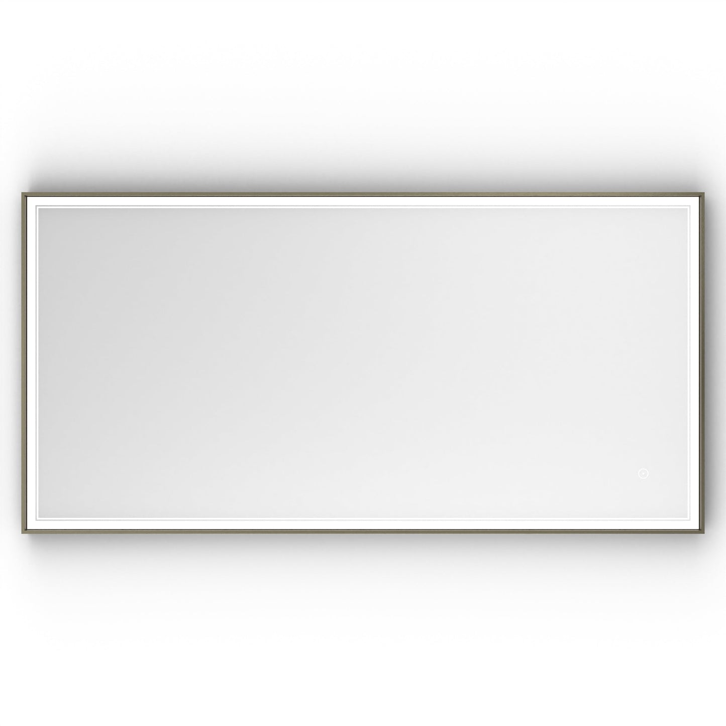 Origins Living Astoria Led Illuminated Mirror 140 140x70cm Brushed Bronze