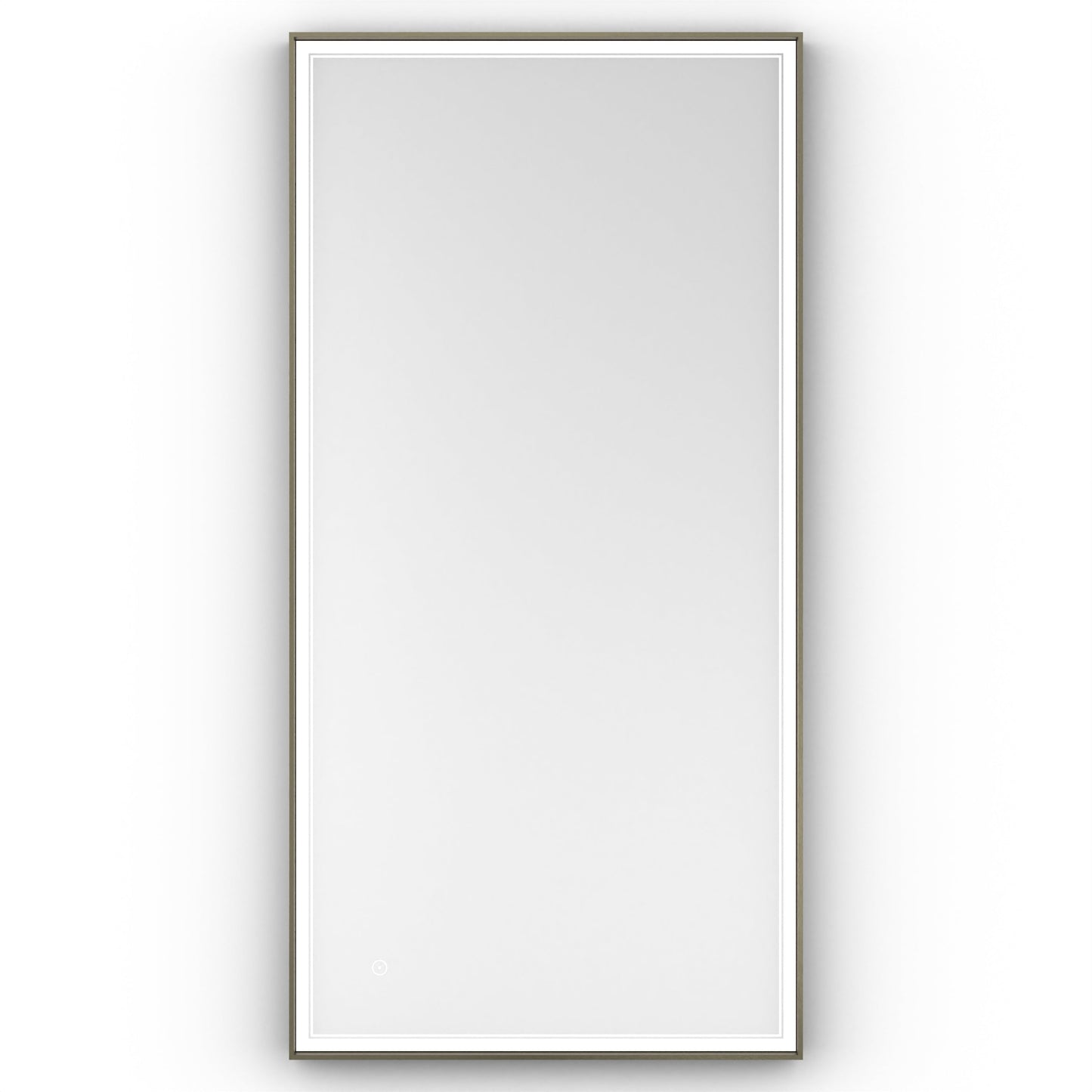 Origins Living Astoria Led Illuminated Mirror 140 140x70cm Brushed Bronze