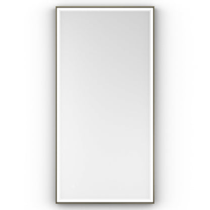Origins Living Astoria Led Illuminated Mirror 140 140x70cm Brushed Bronze